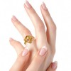 STYLISH LADIES ZIRCON STYLISH GOLD RING